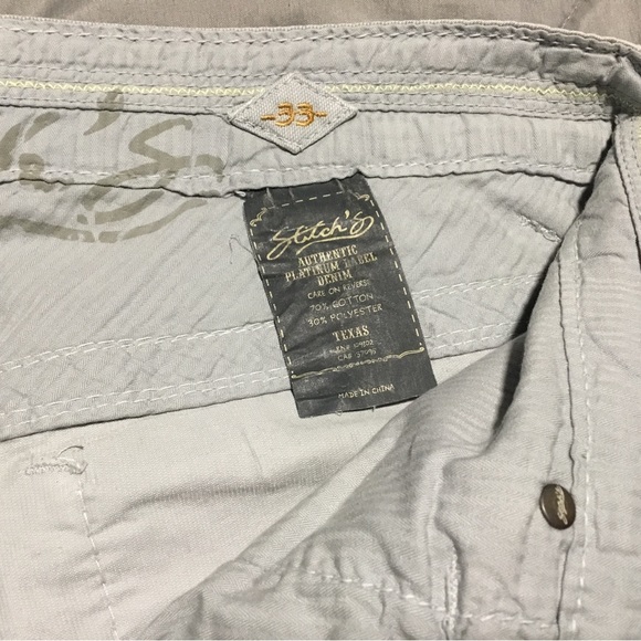 Mens jeans corduroy Stitch’s 33 x 30 - Picture 3 of 3